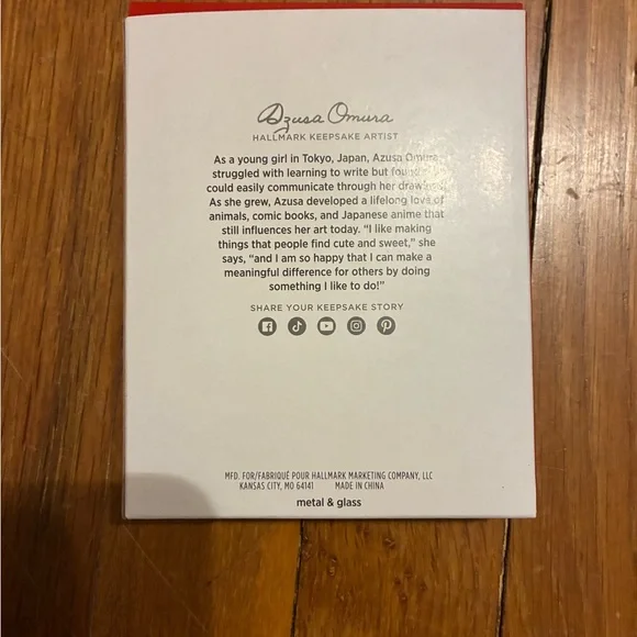 Hallmark Our Wedding 2025 Photo Frame Metal Ornament - Picture 3 of 3